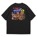 Camiseta Oversized Algodão Pixel Game Streets of Rage 2