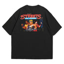 Camiseta Oversized Algodão Pixel Game Streets of Rage