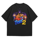 Camiseta Oversized Algodão Pixel Game Streets of Rage 2