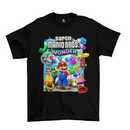 Camiseta Algodão Premium Nintendo Switch Game Super Mario Bros. Wonder