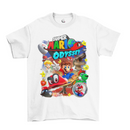 Camiseta Algodão Premium Nintendo Switch Game Super Mario Odyssey