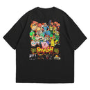 Camiseta Oversized Algodão Nintendo 64 Game Super Smash Bros