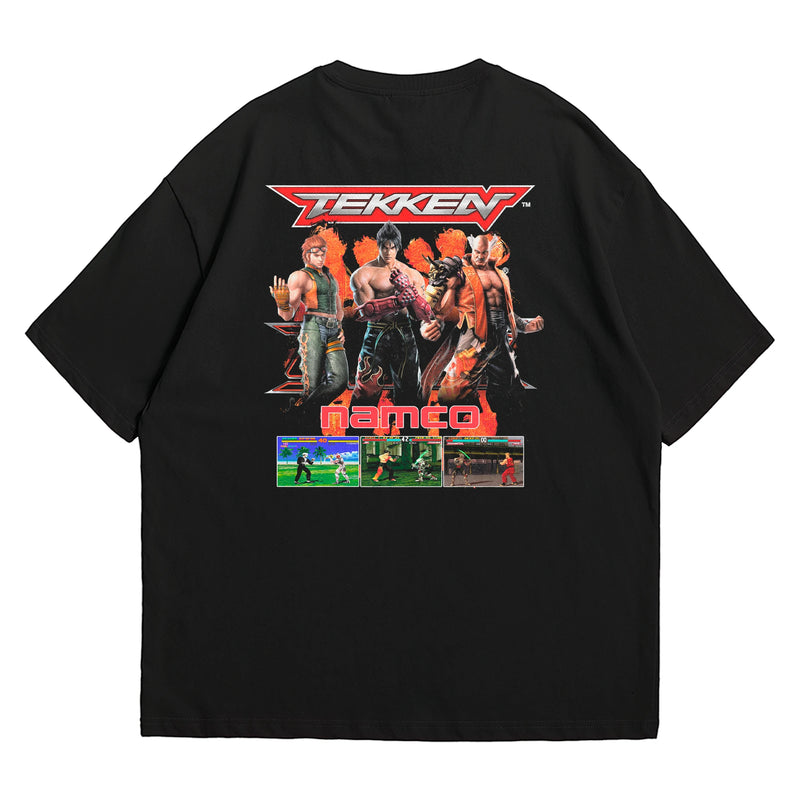Camiseta Oversized Algodão Playstation Game Tekken