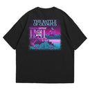 Camiseta Oversized Algodão Pixel Game The Battle of Olympus