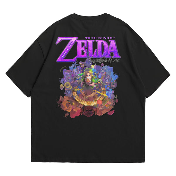 Camiseta Oversized Algodão Nintendo 64 Game The Legend of Zelda: Majora's Mask