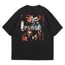 Camiseta Oversized Algodão Terror - Uma Noite de Crime