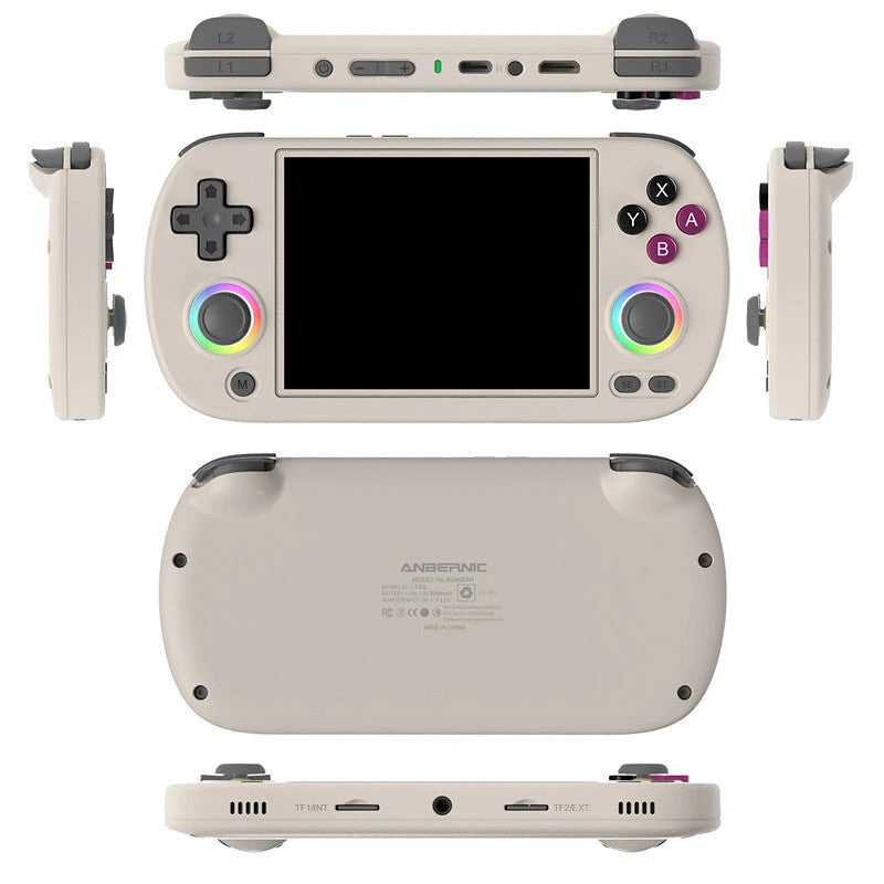 Console Portátil Collectees Anbernic RG40XX H, 256GB Mais de 8.000 jogos Tela IPS 4,0 Polegadas Wifi/Bluetooth integrado