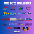 Console Portátil Collectees Anbernic RG40XX H, 256GB Mais de 8.000 jogos Tela IPS 4,0 Polegadas Wifi/Bluetooth integrado