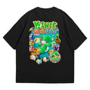 Camiseta Oversized Algodão Nintendo Switch Game Yoshi's Crafted World