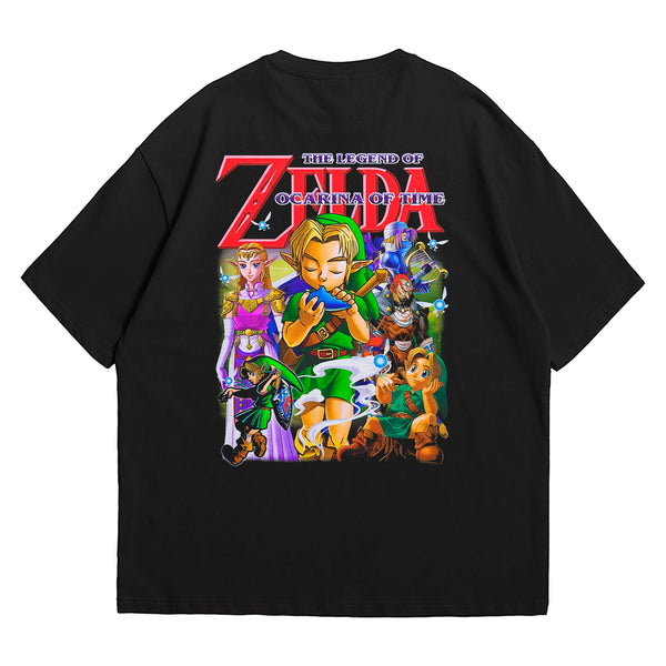 Camiseta Oversized Algodão 64 Bit Nintendo 64 Zelda