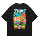 Camiseta Oversized Algodão Nintendo Switch Game The Legend of Zelda: Link's Awakening