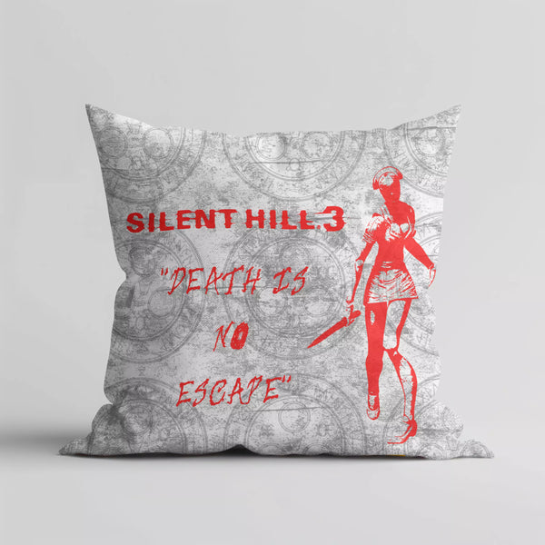 Almofada Silent Hill 3 | Enfermeira “Death is No Escape”