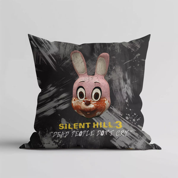 Almofada Silent Hill 3 | Robbie the Rabbit “Dead People Don’t Cry