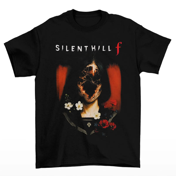 Camiseta Algodão Premium Game  Silent Hill F – Flor do Pesadelo