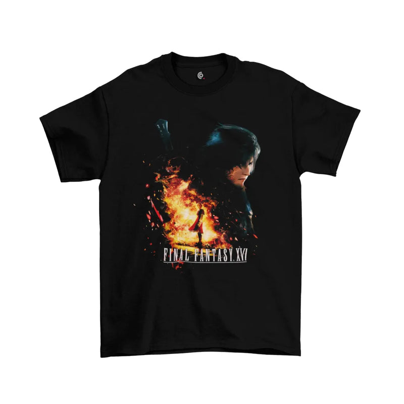 Camiseta Algodão Premium PlayStation Game Final Fantasy XVI - Clive Rosfield