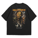 Camiseta Oversized Algodão Terror - Halloween II