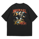 Camiseta Oversized Algodão Terror - Michael Myers